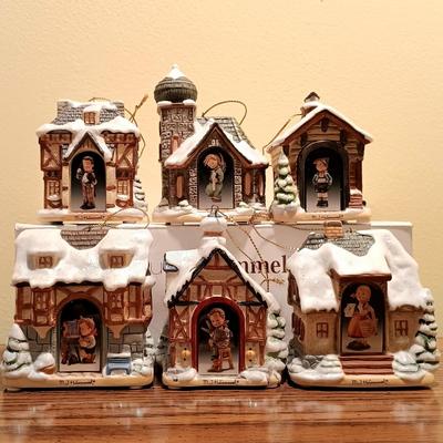 LOT 98B: The Bradford Edition Complete Set of (24) M.I. Hummel Bavarian Village Ornaments