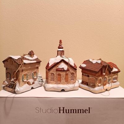 LOT 98B: The Bradford Edition Complete Set of (24) M.I. Hummel Bavarian Village Ornaments