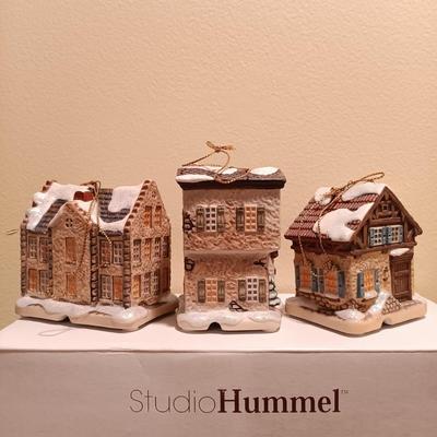LOT 98B: The Bradford Edition Complete Set of (24) M.I. Hummel Bavarian Village Ornaments