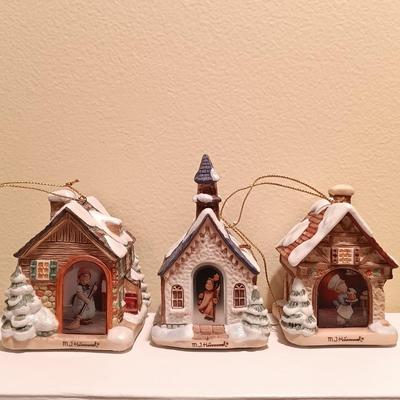 LOT 98B: The Bradford Edition Complete Set of (24) M.I. Hummel Bavarian Village Ornaments