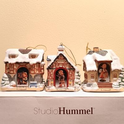 LOT 98B: The Bradford Edition Complete Set of (24) M.I. Hummel Bavarian Village Ornaments