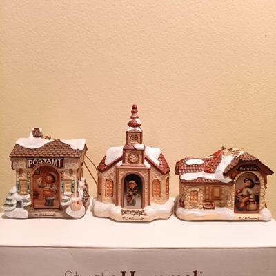 LOT 98B: The Bradford Edition Complete Set of (24) M.I. Hummel Bavarian Village Ornaments