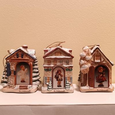 LOT 98B: The Bradford Edition Complete Set of (24) M.I. Hummel Bavarian Village Ornaments