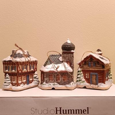 LOT 98B: The Bradford Edition Complete Set of (24) M.I. Hummel Bavarian Village Ornaments