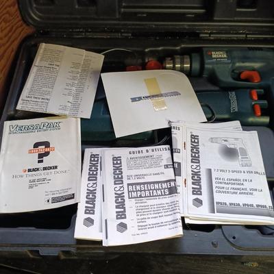 LOT 109B: SkilSaw 5400 Circular Saw, Bench Vise, Black & Decker VersaPak Set & More