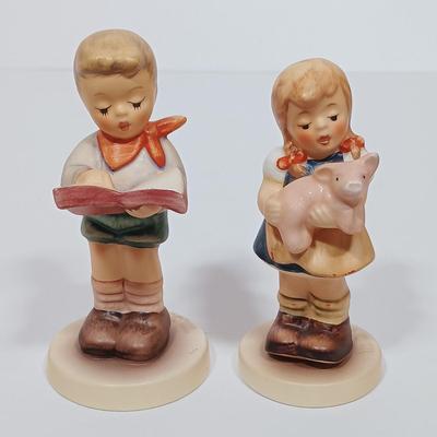 LOT 116L: Goebel Hummel Collector's Club 'Pigtails', 'Honor Student', 'Spring Waltz' &...