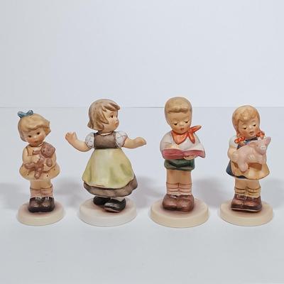 LOT 116L: Goebel Hummel Collector's Club 'Pigtails', 'Honor Student', 'Spring Waltz' &...