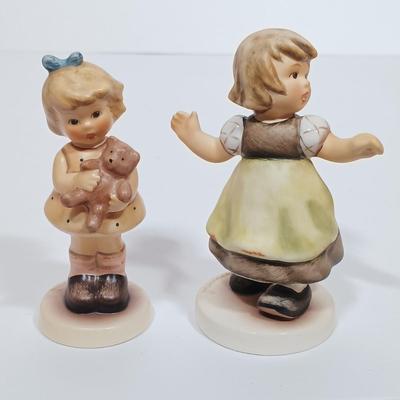 LOT 116L: Goebel Hummel Collector's Club 'Pigtails', 'Honor Student', 'Spring Waltz' &...