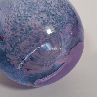 LOT 119L: NapcoWare Baby, Studio Nova Tulip Bowl, Purple Art Glass Vase & More
