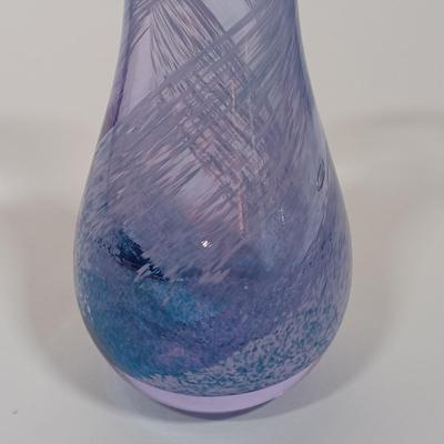 LOT 119L: NapcoWare Baby, Studio Nova Tulip Bowl, Purple Art Glass Vase & More