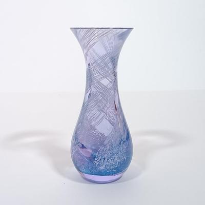 LOT 119L: NapcoWare Baby, Studio Nova Tulip Bowl, Purple Art Glass Vase & More