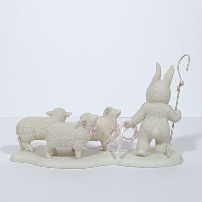LOT 123L: Set of (8) Snowbabies- 'Don't Get Lost', 'I'll Teach You a Trick' & More