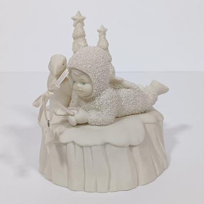 LOT 123L: Set of (8) Snowbabies- 'Don't Get Lost', 'I'll Teach You a Trick' & More
