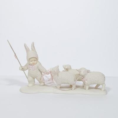 LOT 123L: Set of (8) Snowbabies- 'Don't Get Lost', 'I'll Teach You a Trick' & More