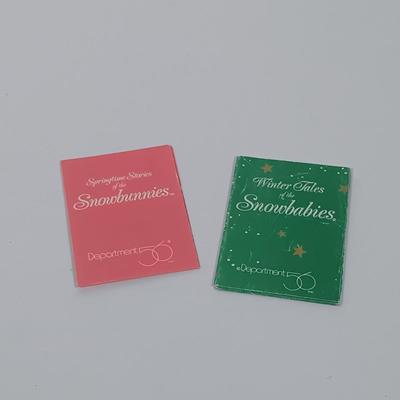 LOT 123L: Set of (8) Snowbabies- 'Don't Get Lost', 'I'll Teach You a Trick' & More