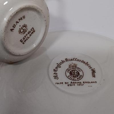 LOT 124L: Lenox Boehm Bobcats Plate, MCM Flower Frog, Handthrown Bermuda Pottery Vase & More