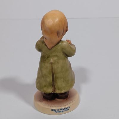 LOT 132L: Goebel Hummel Club Figurines 'First Mate', 'I Brought You a Gift' & 'Keeping Time'