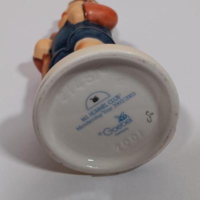LOT 132L: Goebel Hummel Club Figurines 'First Mate', 'I Brought You a Gift' & 'Keeping Time'