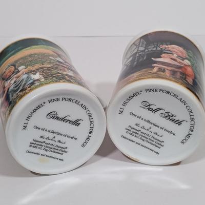 LOT 135L: The Danbury Mint Hummel Porcelain Calendar Mugs