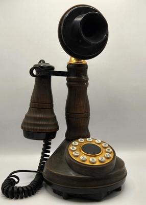 LOT 555: Vintage Candlestick Telephone
