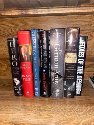 NICE SMALLER SIZED LEGAL BOOKCASE WITH BOOKS