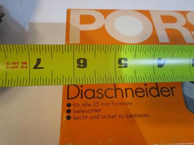 Porst Diaschneider 35mm Slide Cutter