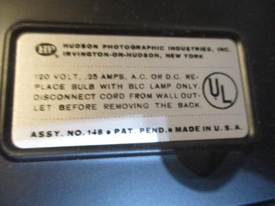 Sears Du-All Eight Editor & Hudson Photographic