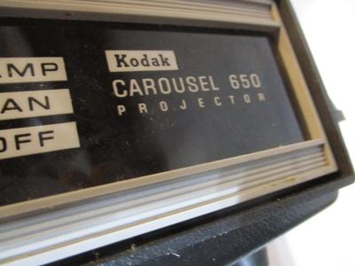 Kodak Carousel 650 Projector & Kodak Supermatic 500 Projector