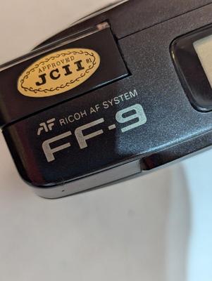 Ricoh FF-9 Lens 1:3.5 f=35mm & Halina Super Mini 5000 Camera