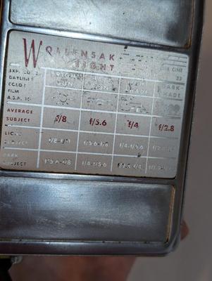 Vintage Wollensak Eight Three Rotating Lens Movie Film Camera 8mm