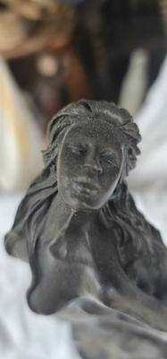 Free Spirited Semi-Nude Woman Bronze after Aldo Vitaleh, (Reproduction??)