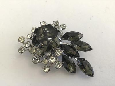 Rhinestone Brooch Vintage