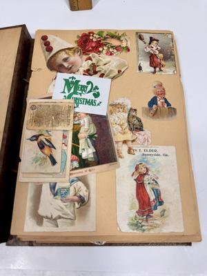 Vintage Scrap Book Victorian Artwork etc