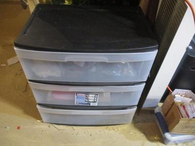 3 Drawer Cart With Wheels & Crafts