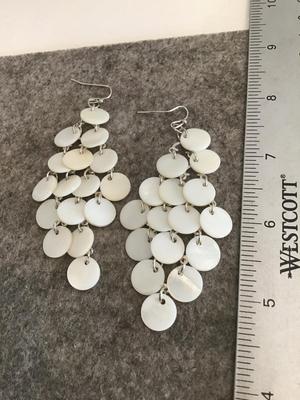 Large Shell Earrings