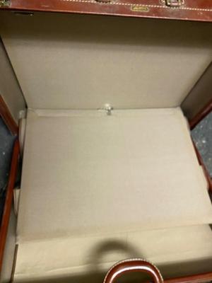 Hartmann Knocabout Brown Leather Suitcase Vintage