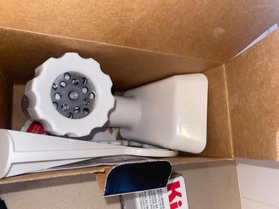 KITCHENAID MIXER MEAT GRINDER ATTACHMENT and PASTA MAKER PLATES