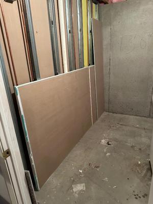 3 FULL SHEETS OF GREEN BOARD SHEETROCK W/MOLD GUARD