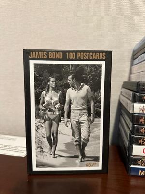 JAMES BOND MOVIES ON DVD AND COFFEE TABLE BOOKS