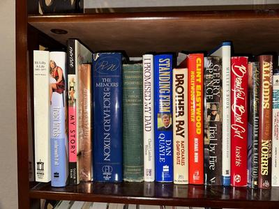 BOOKS ON VARIOUS CELEBRITIES, POLITICIANS, SINGERS AND MORE