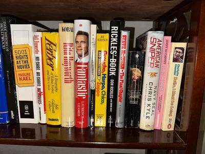 BOOKS ON VARIOUS CELEBRITIES, POLITICIANS, SINGERS AND MORE