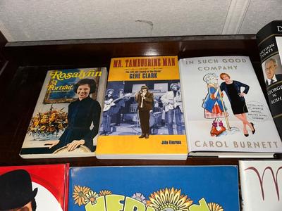 BOOKS ON VARIOUS CELEBRITIES, POLITICIANS, SINGERS AND MORE