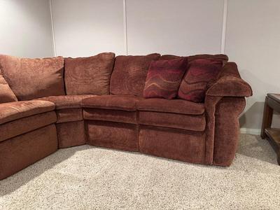 LIKE NEW LA Z BOY LAZY BOY DOUBLE RECLINING COMFY SOFA