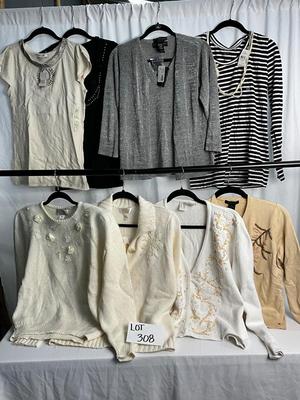 Lot F 308 Women’s Embellished Tops (Medium)