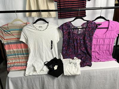 Lot F 317 Women’s Fun Spring Tops (Medium)