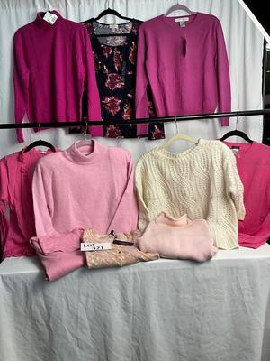 Lot G 321 Bright & Floral Sweater Lot (Medium)