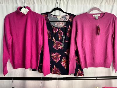 Lot G 321 Bright & Floral Sweater Lot (Medium)