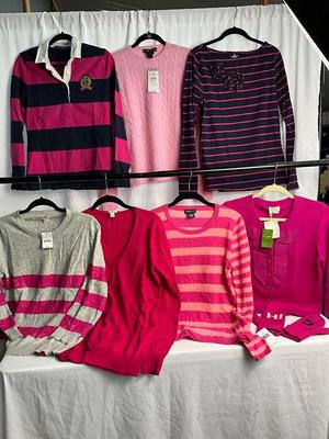 Lot G 323 Bright & Bold Kate Spade Women’s Tops Lot (Large)