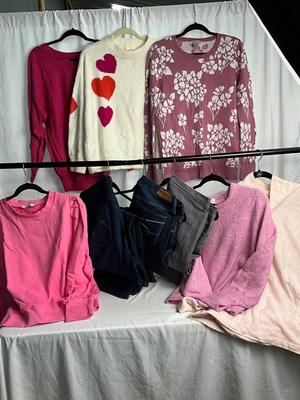 Lot G 326 Melissa McCarthy Jeans & Top Lot (XL)