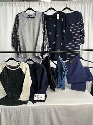 Lot E 332 Shades of Blue Women’s Clothing Lot (XL)